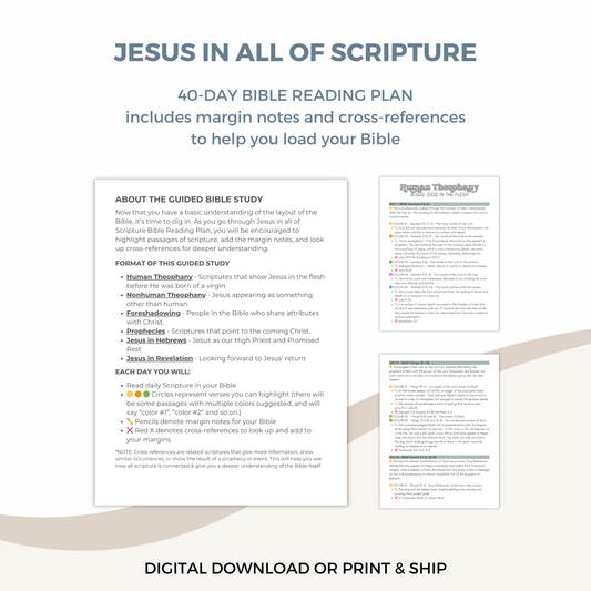 Jesus in All of Scripture Guided Study