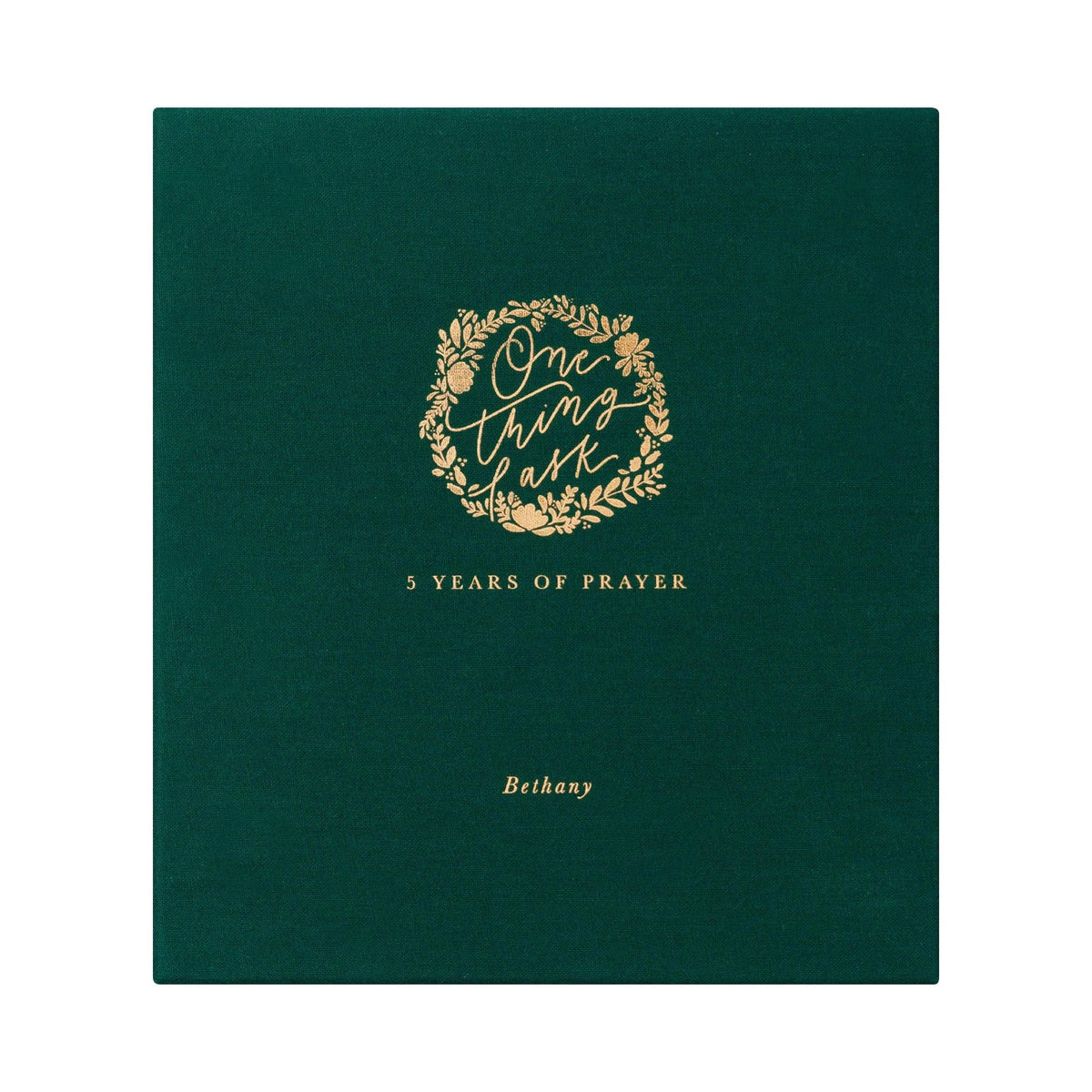 One Thing I Ask 5-Year Prayer Journal: Bethany Theme