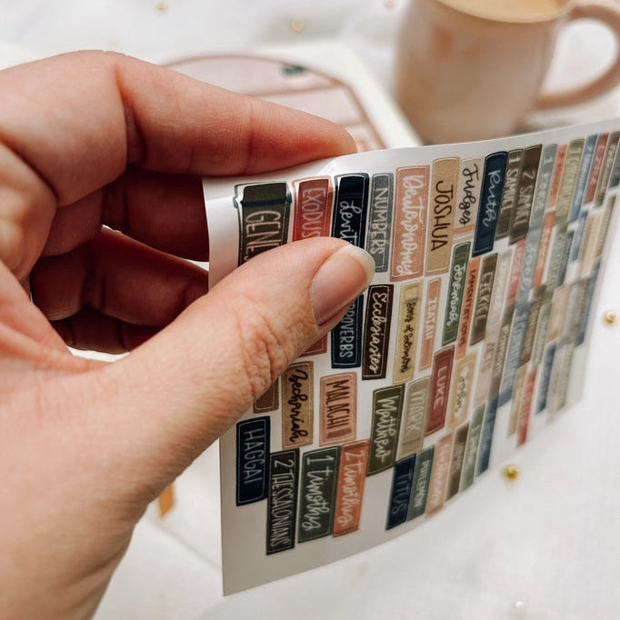 Bible Study Tracker Sticker Set