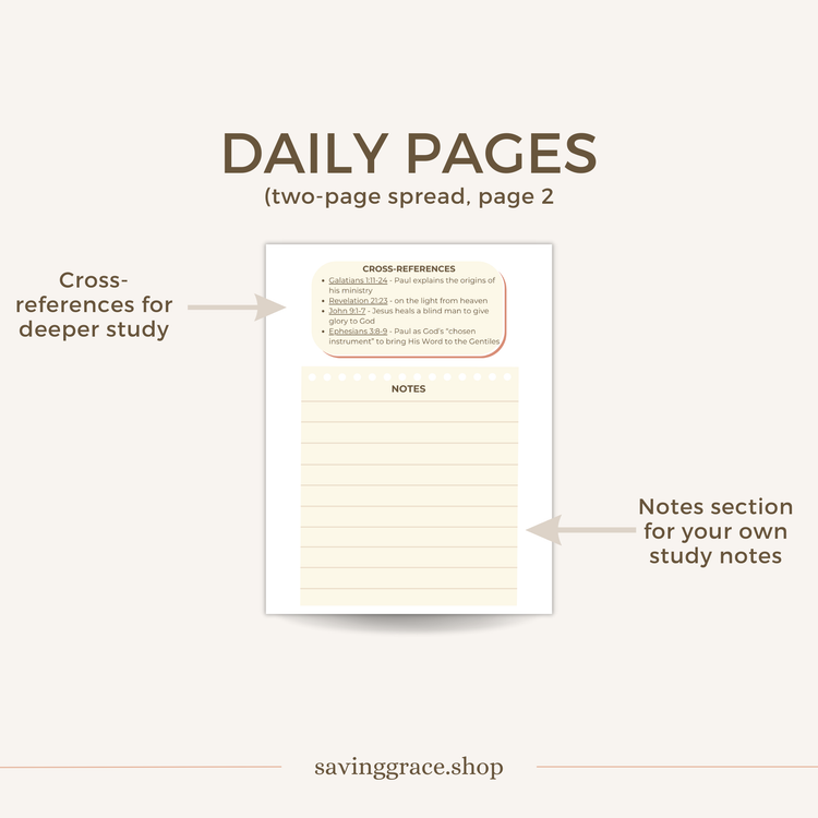 The Cornerstone 40-Day Bible Reading Plan + Workbook
