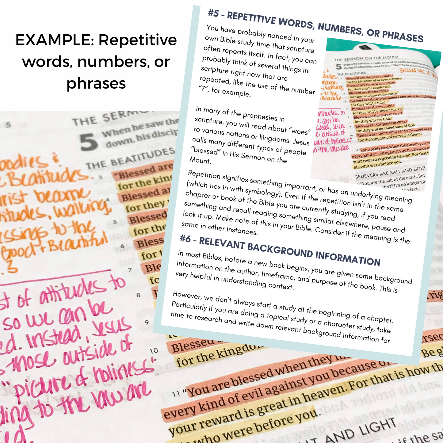 How to Take Notes in Your Bible