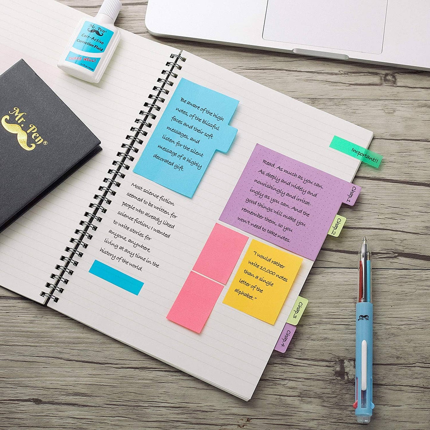 Bright Sticky Notes Bible Journaling Set