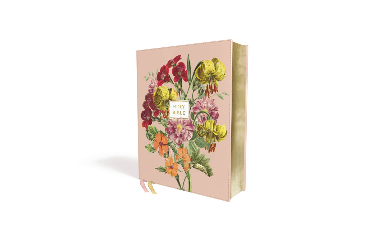 NIV Artisan Collection Bible Leathersoft Blush Floral