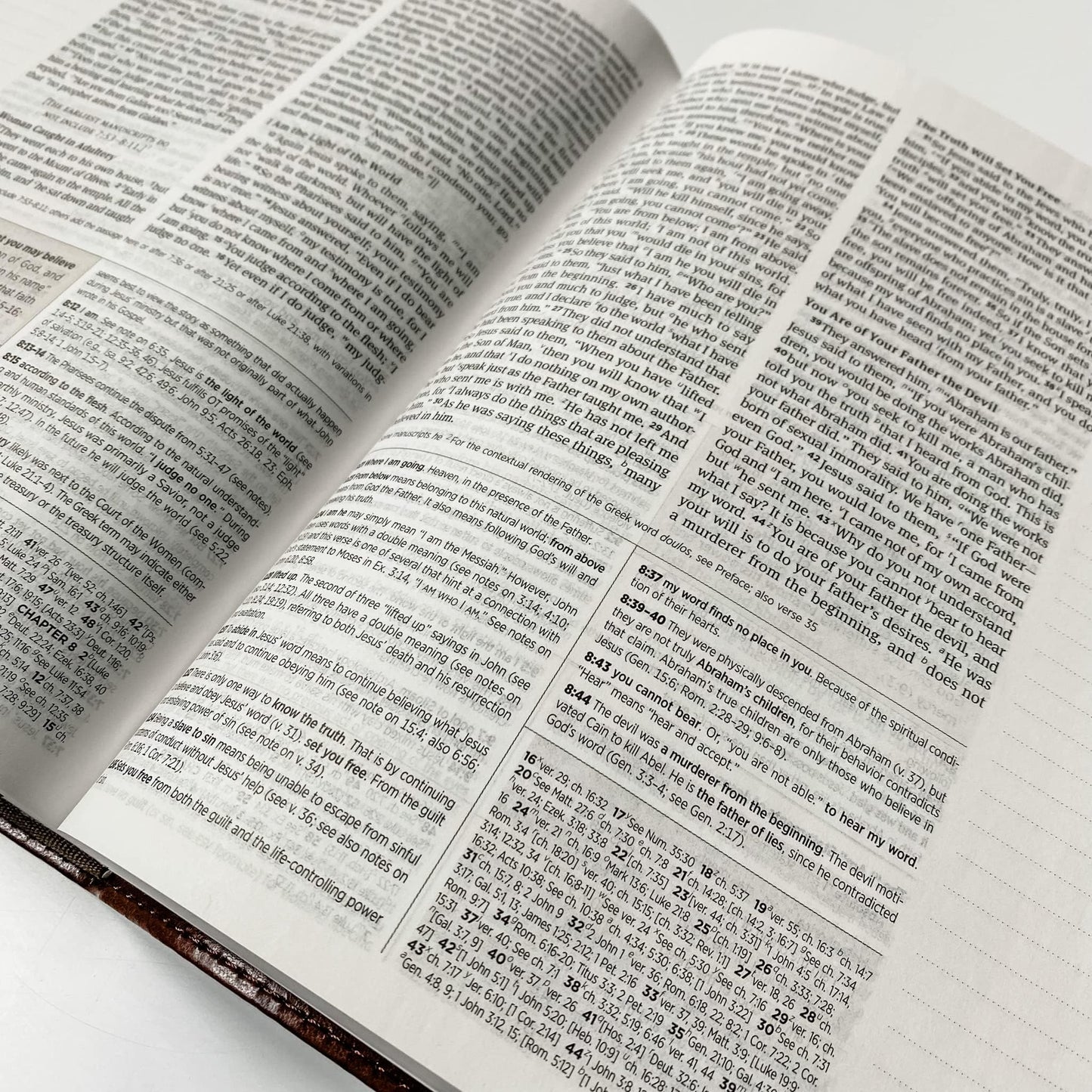 ESV Journaling Study Bible - Holy Bible Wreath - Personalized