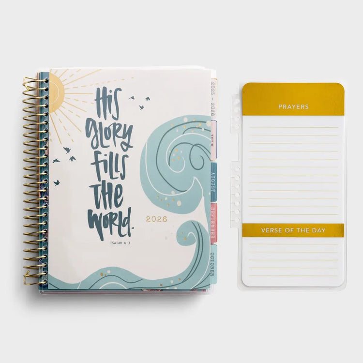 His Glory Fills the World - 2025-2026 18-Month Planner
