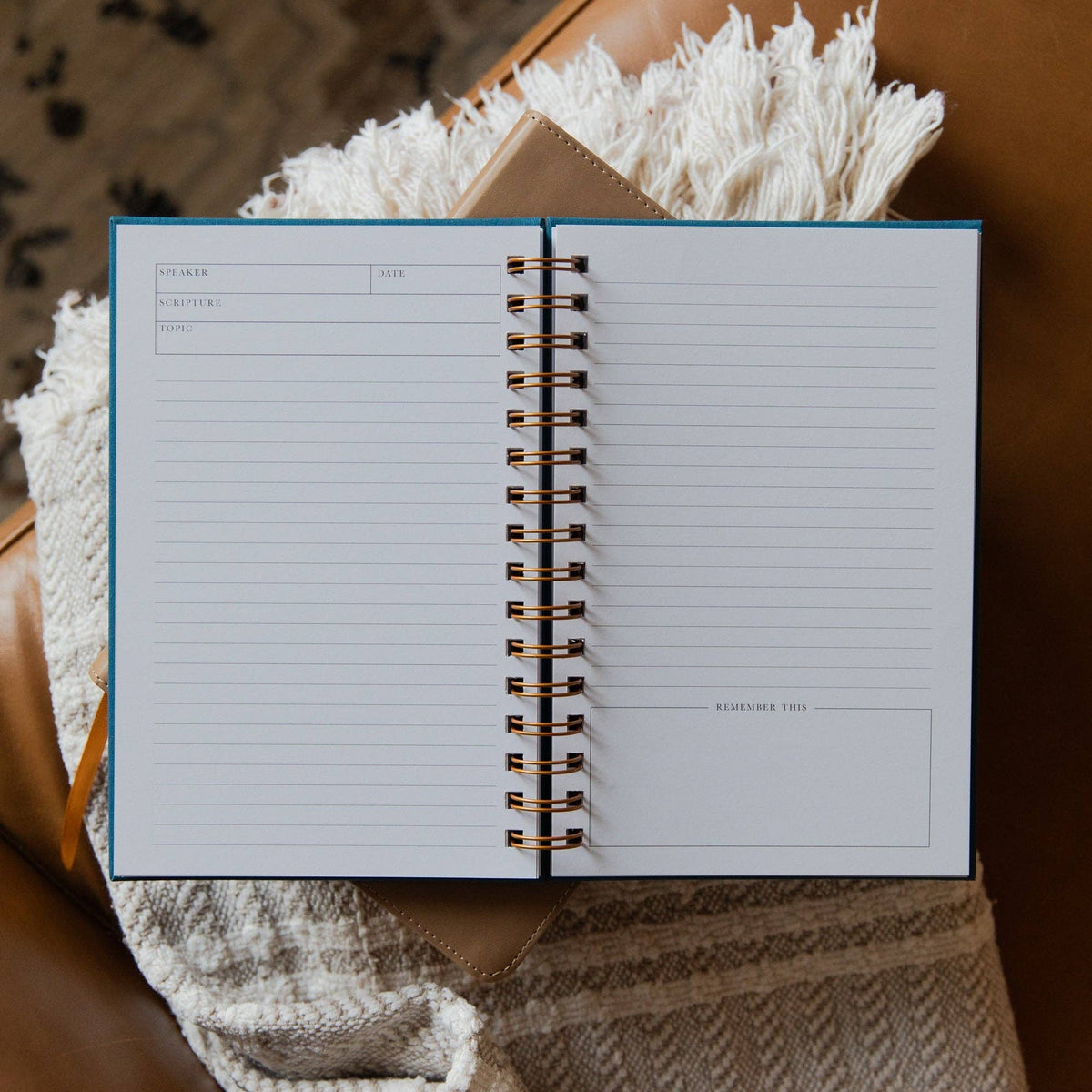 Sermon Notes Journal | Navy