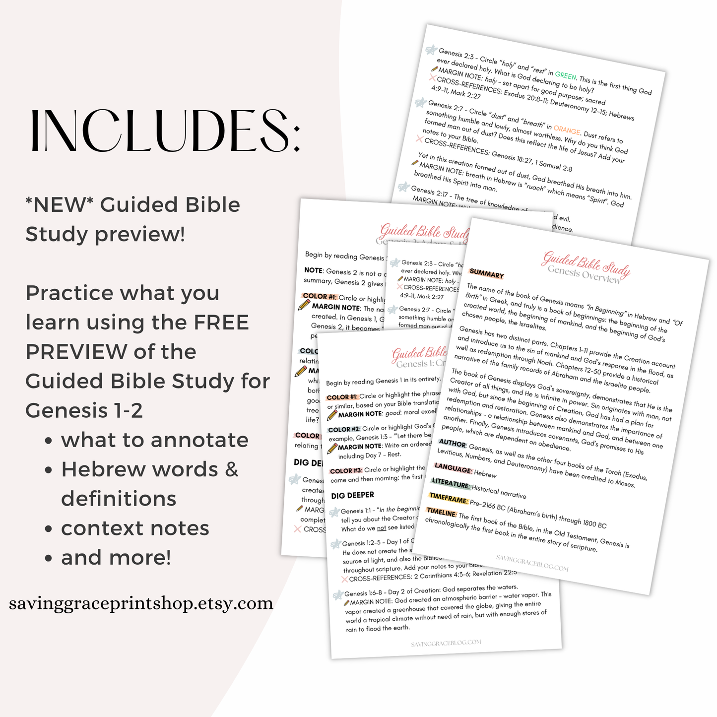 How to Study PRINT & SHIP Resource Bundle