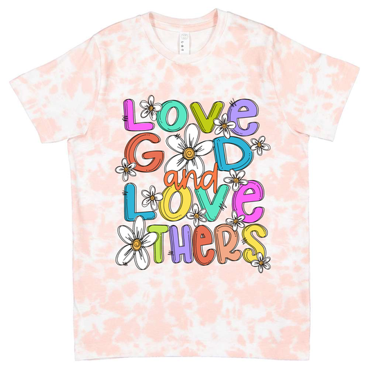 Love God Youth Tie Dye T-Shirt