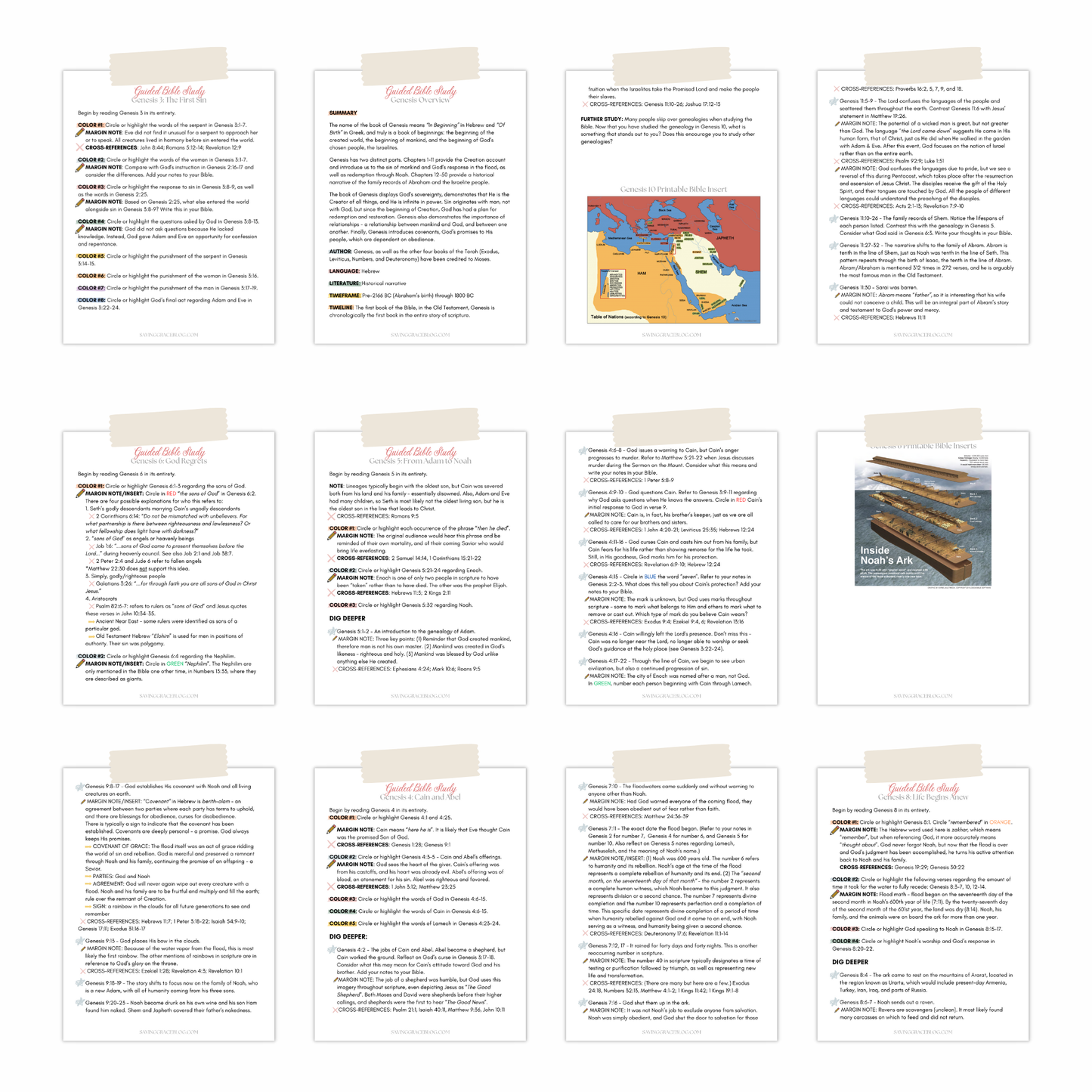 Guided Bible Study: Genesis 1-11