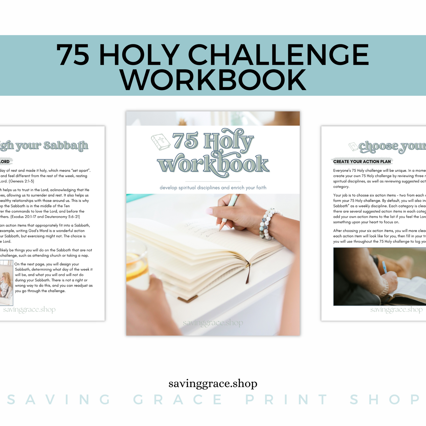 75 Holy Challenge Workbook