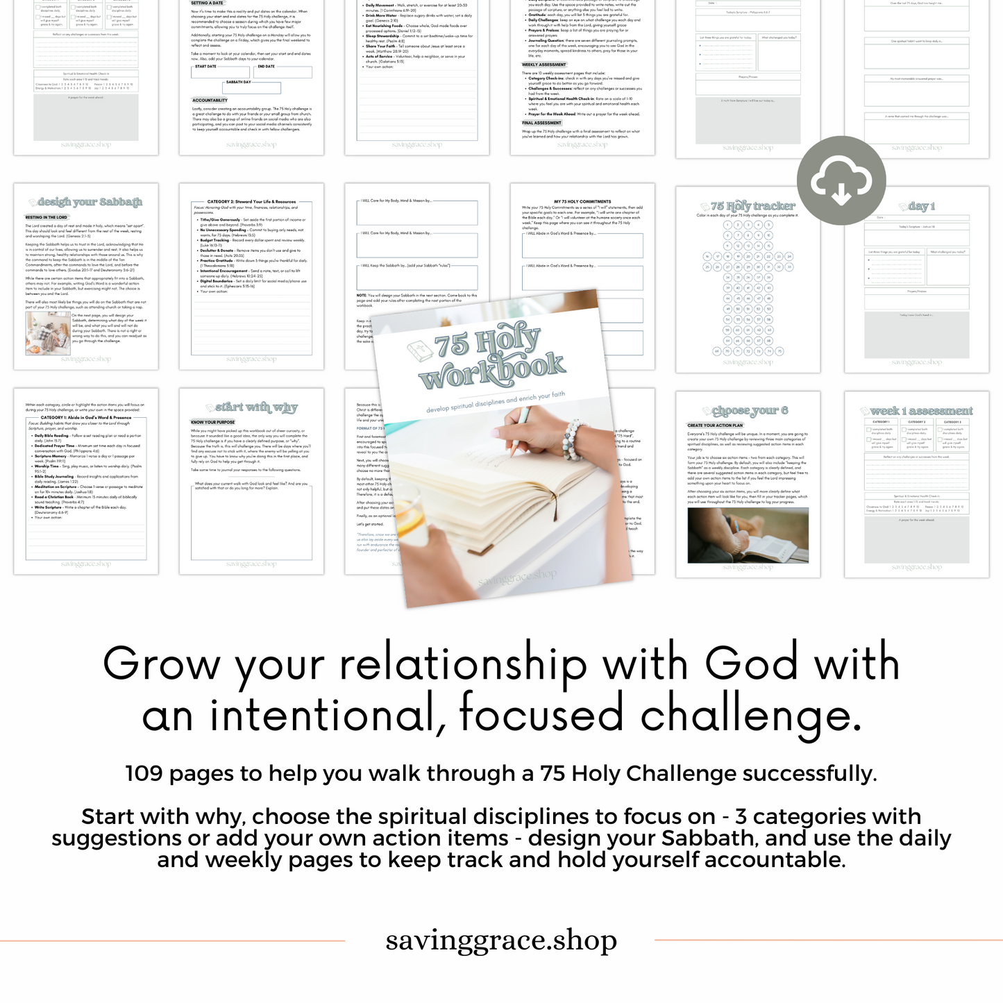 75 Holy Challenge Workbook