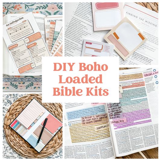 DIY Boho Loaded Bible Kit PREORDER