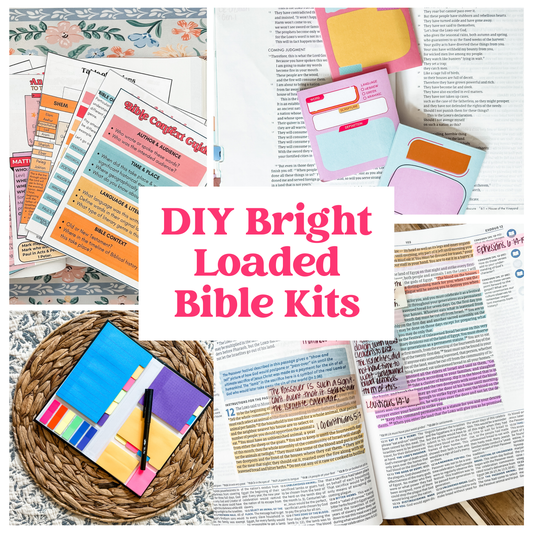 DIY Bright Loaded Bible Kit PREORDER