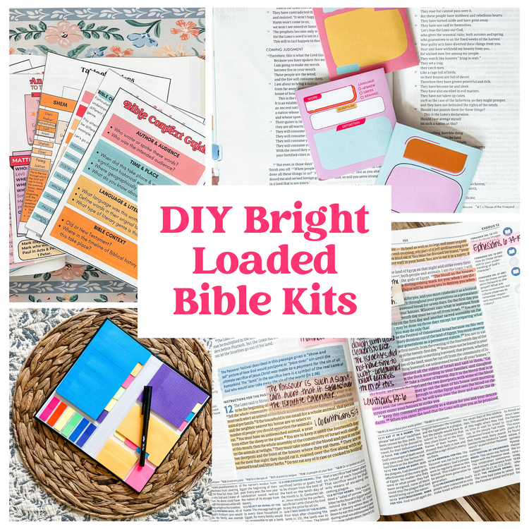 DIY Bright Loaded Bible Kit PREORDER