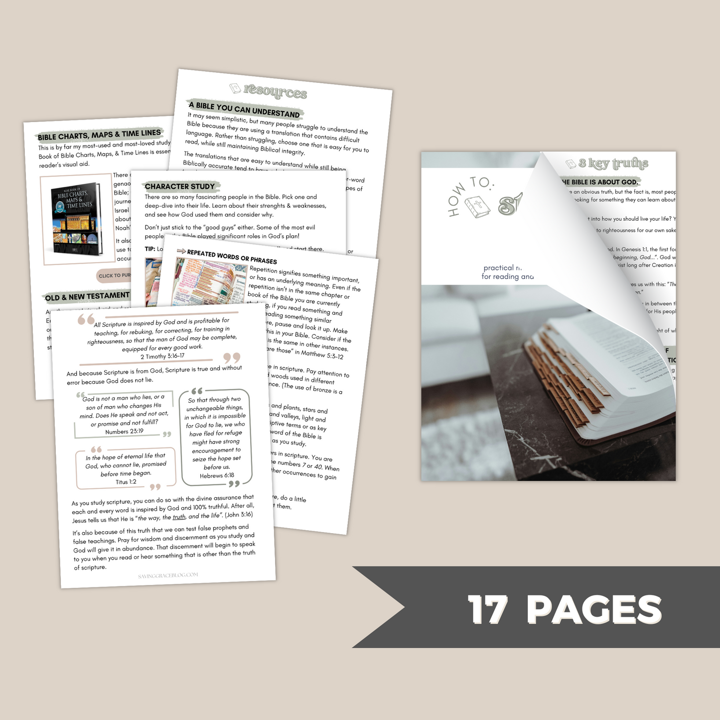 How to Study PRINT & SHIP Resource Bundle