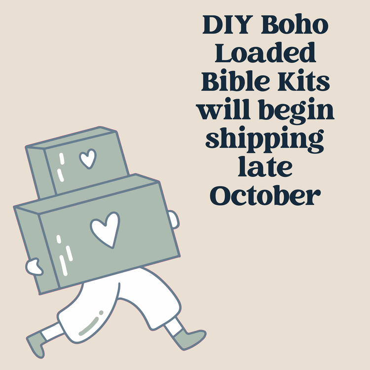 DIY Men's Loaded Bible Kit PREORDER