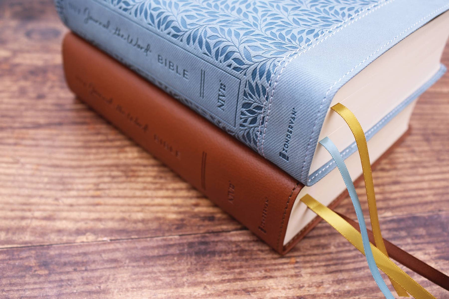 NIV Journal The Word Bible Large Print Leathersoft Teal
