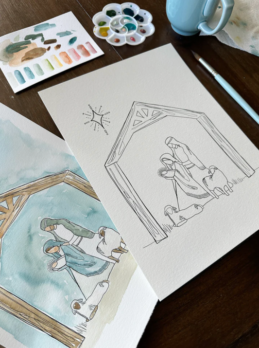 Nativity DIY Painting Kit