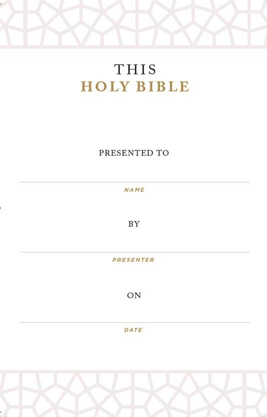 NRSVCE Sacraments of Initiation Catholic Bible, Brown Leather