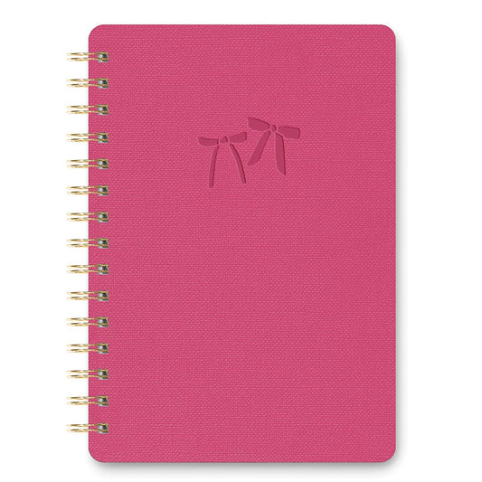 Put a Bow on It Pink Notebook