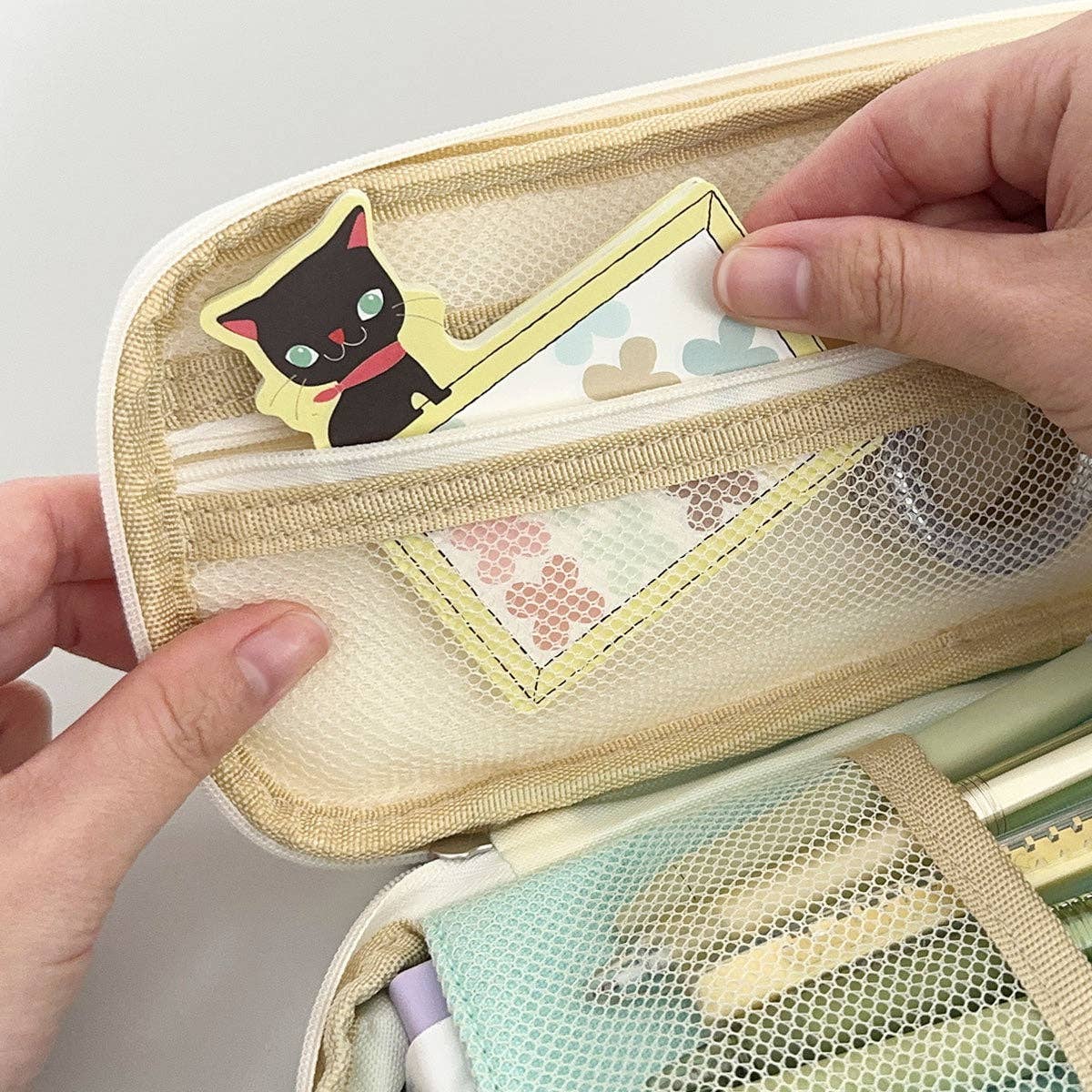 Large Capacity Pencil Case Expandable Pencil Pouch