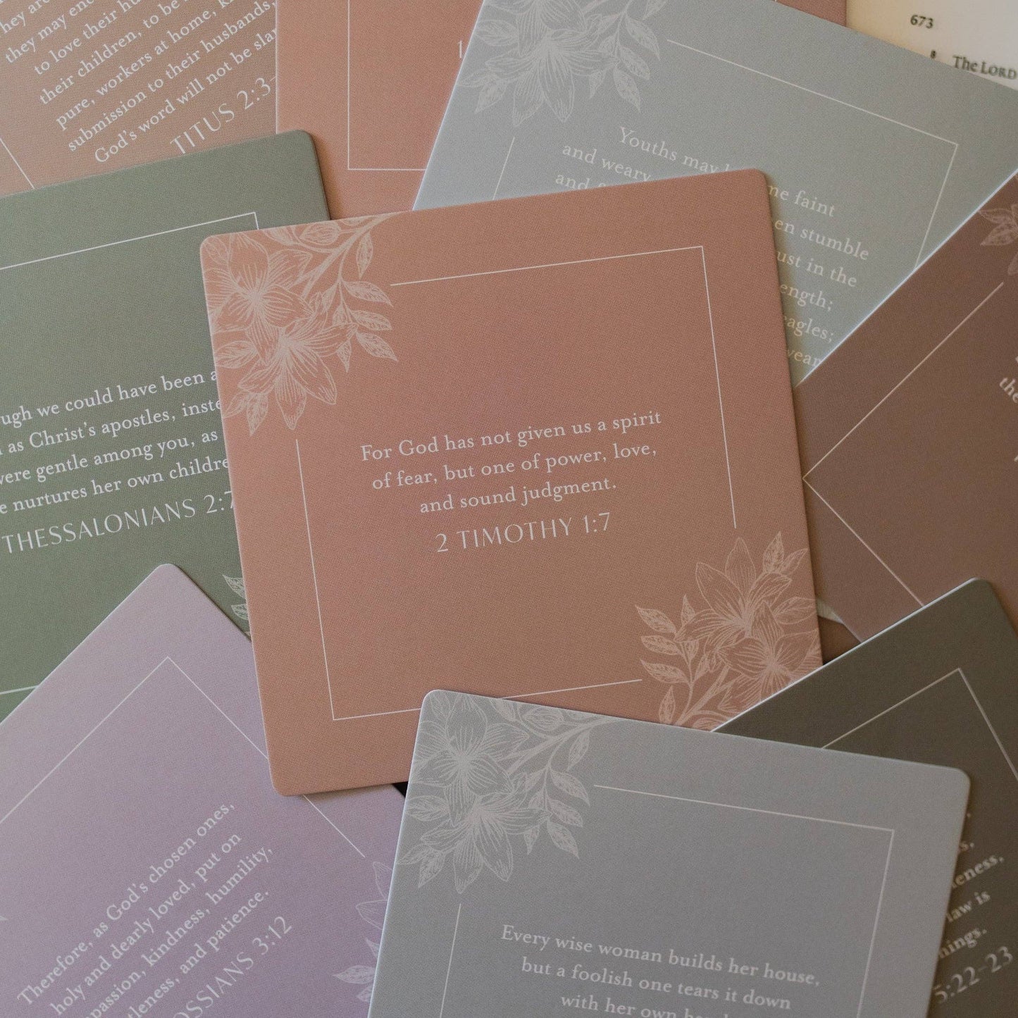 Prayers for Motherhood Verse Card Set