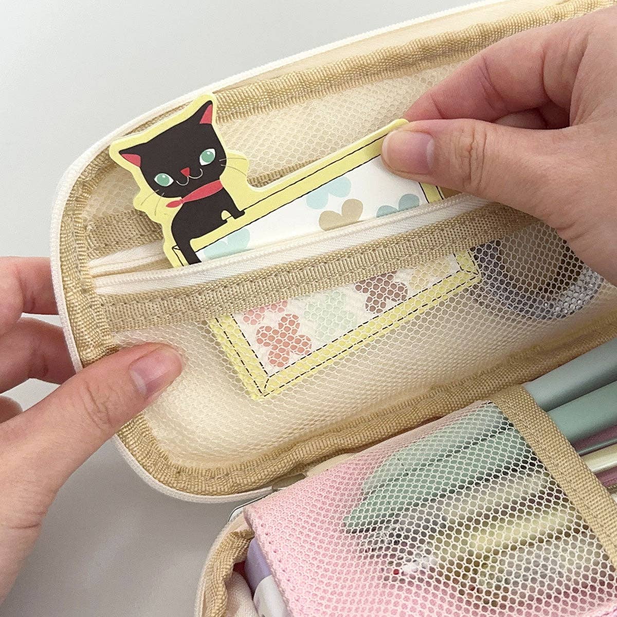 Large Capacity Pencil Case Expandable Pencil Pouch