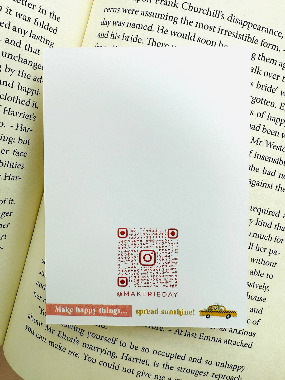 Teapot Magnetic Bookmark