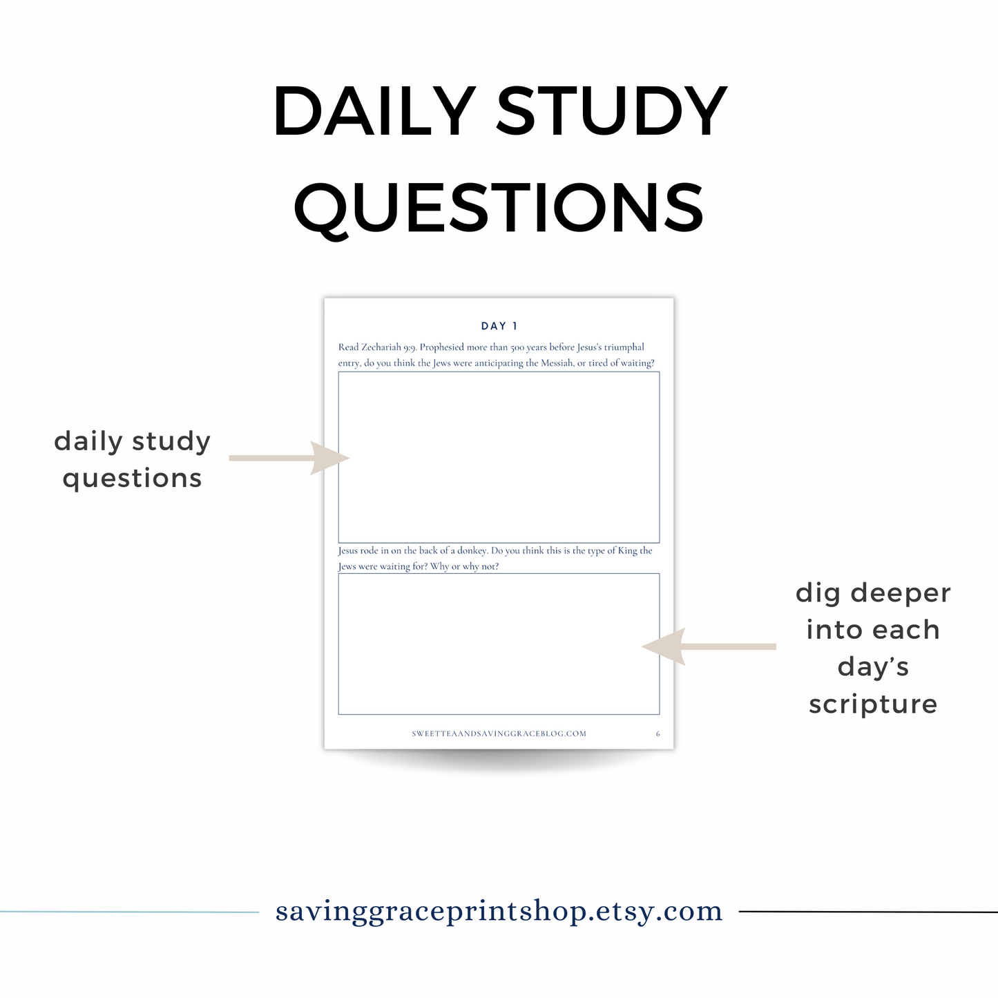 He Is Risen 30-Day Bible Reading Plan + Workbook