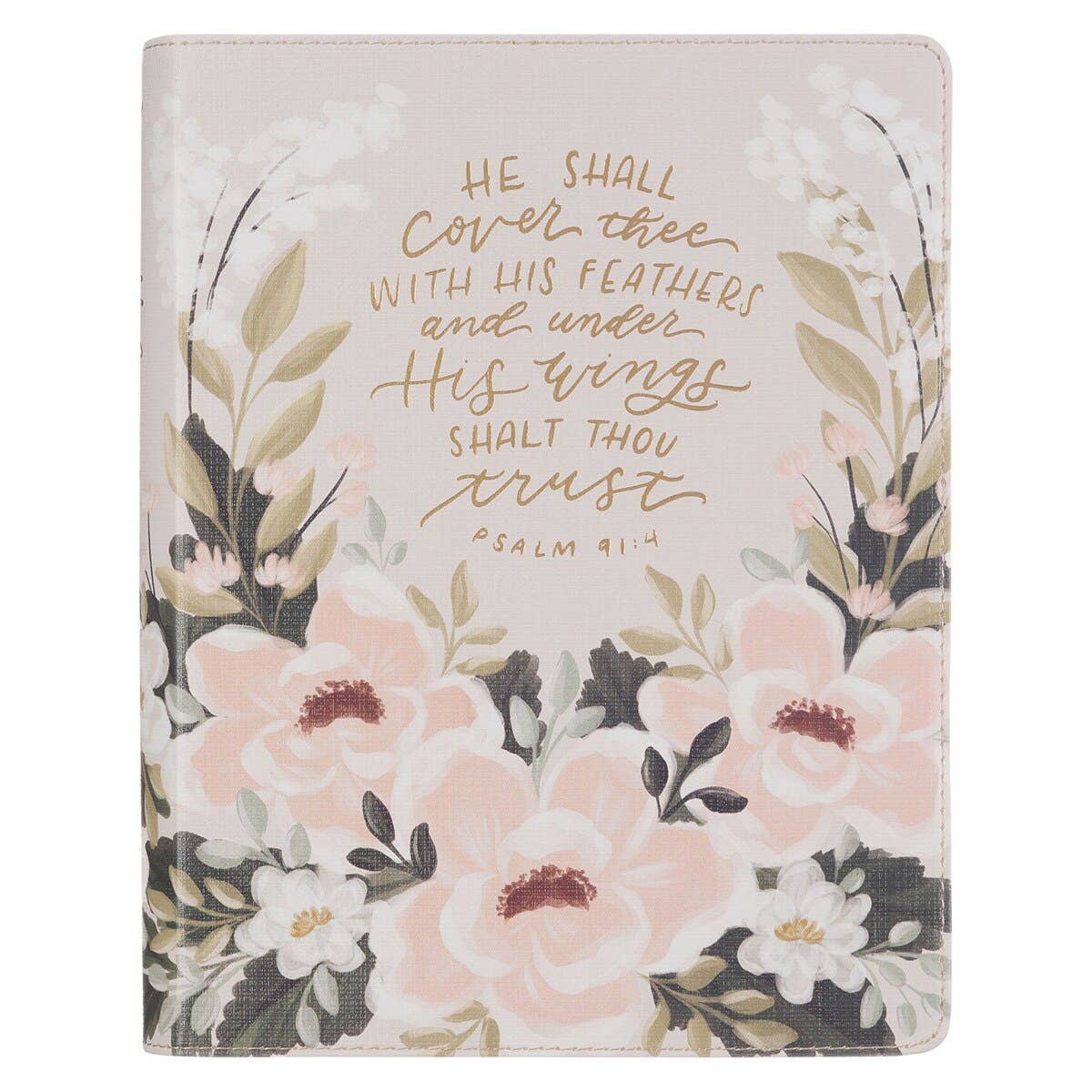 KJV Note-taking Bible Faux Leather Floral