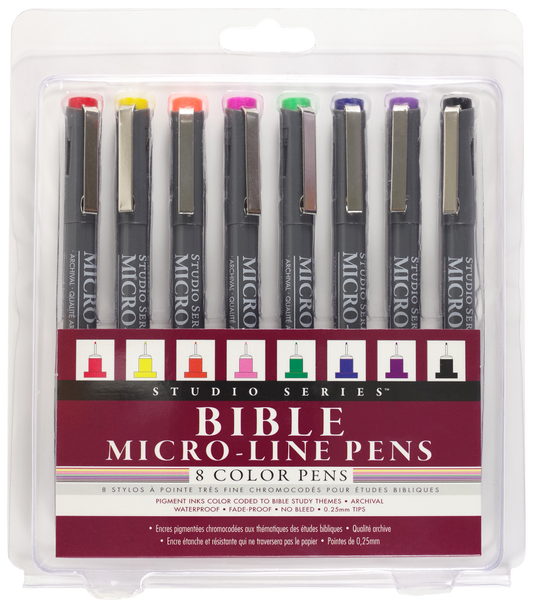 Bible Micro-Line Color Pens