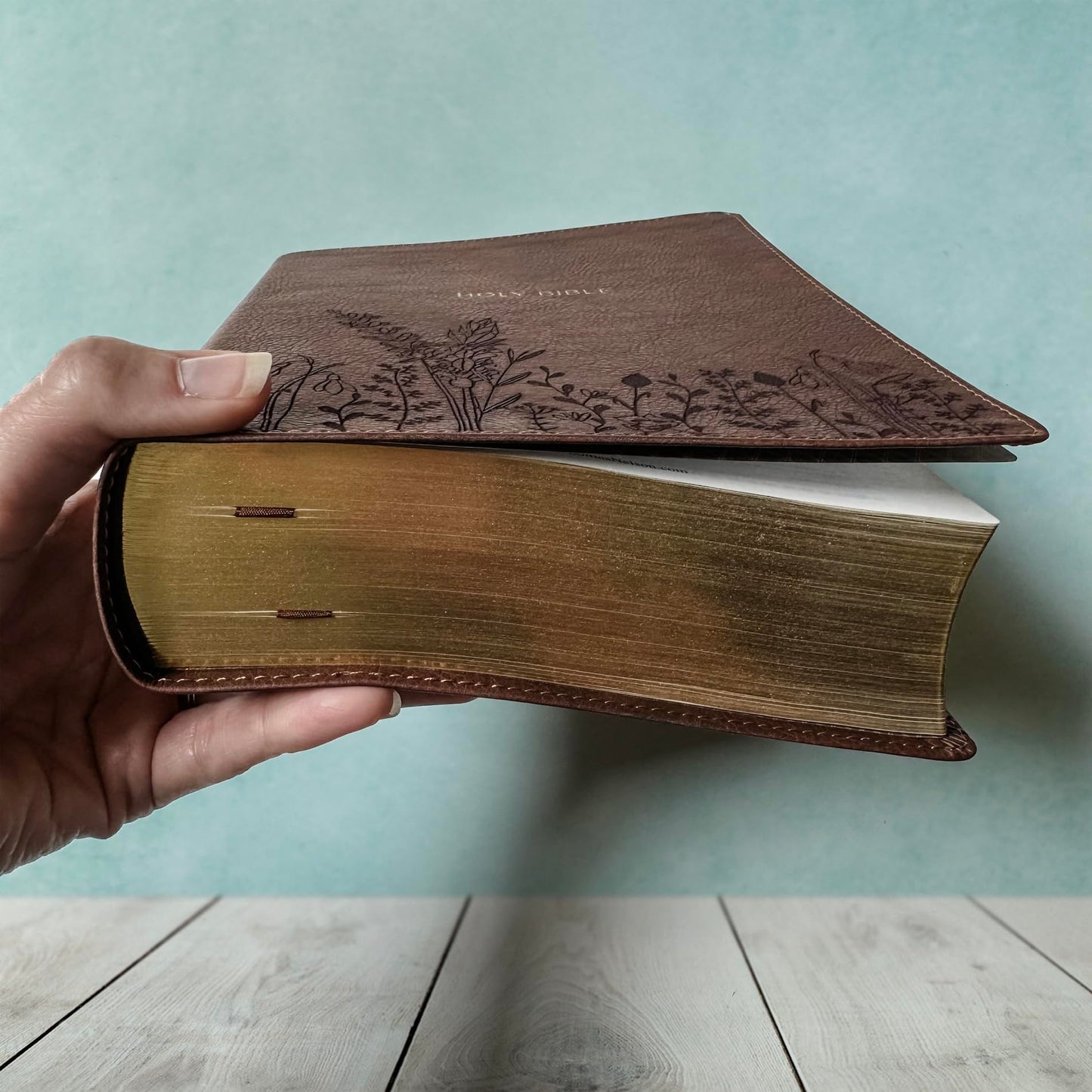 NKJV Journaling Bible - Wildflowers - Personalized