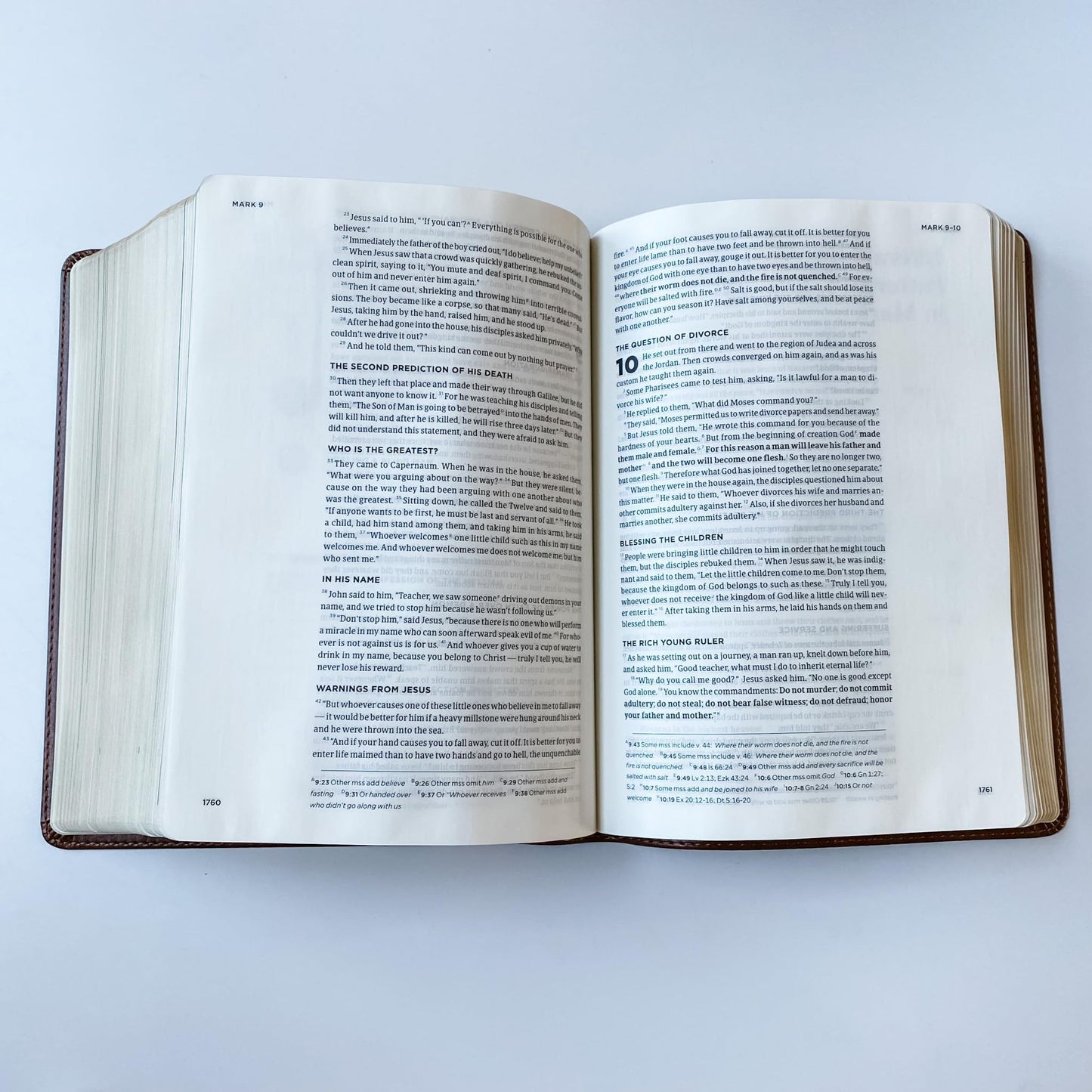 CSB He Reads Truth Bible - American Flag and Cross - Personalized