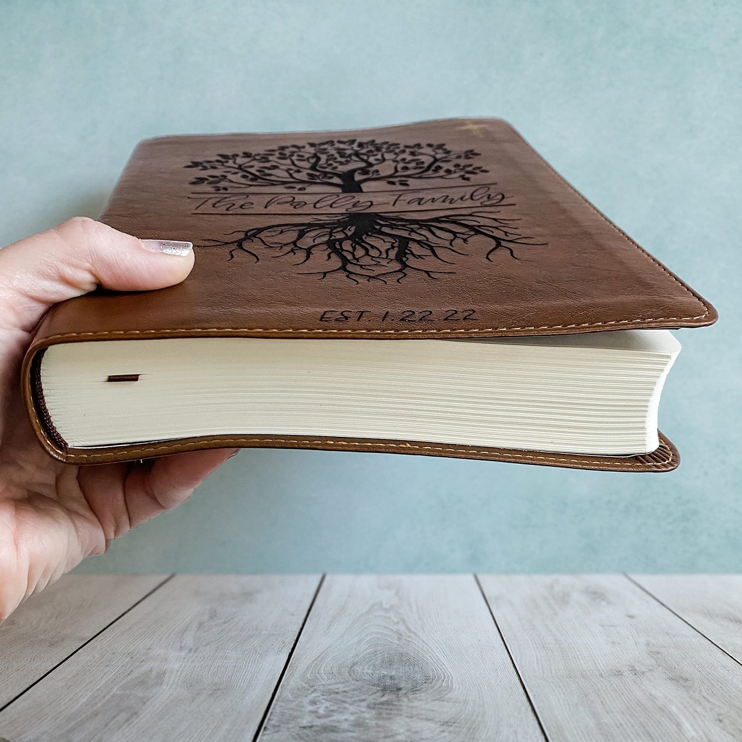 NIV Journaling Bible - Family Tree - Personalized