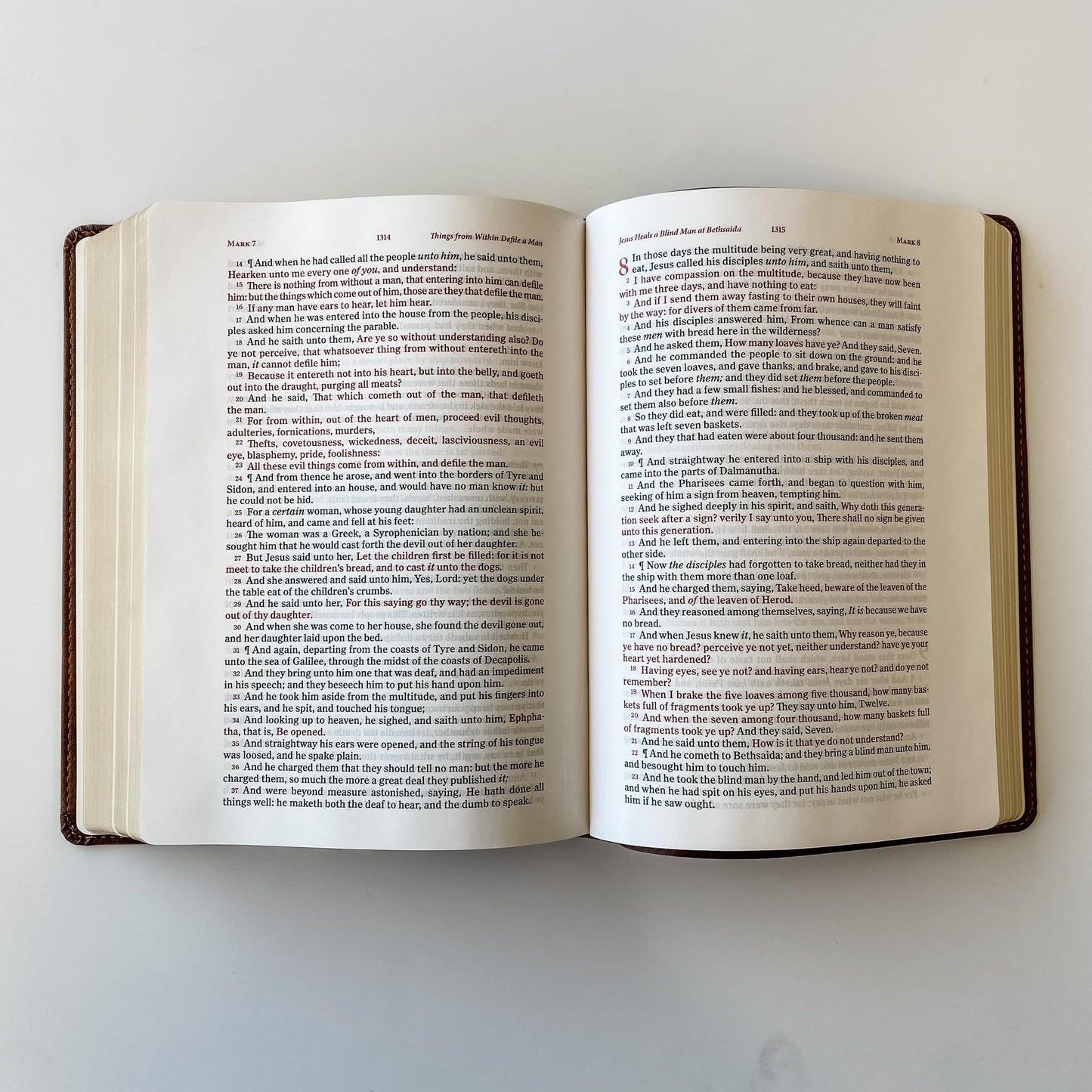 KJV Wide Margin Bible - Family Tree - Personalized
