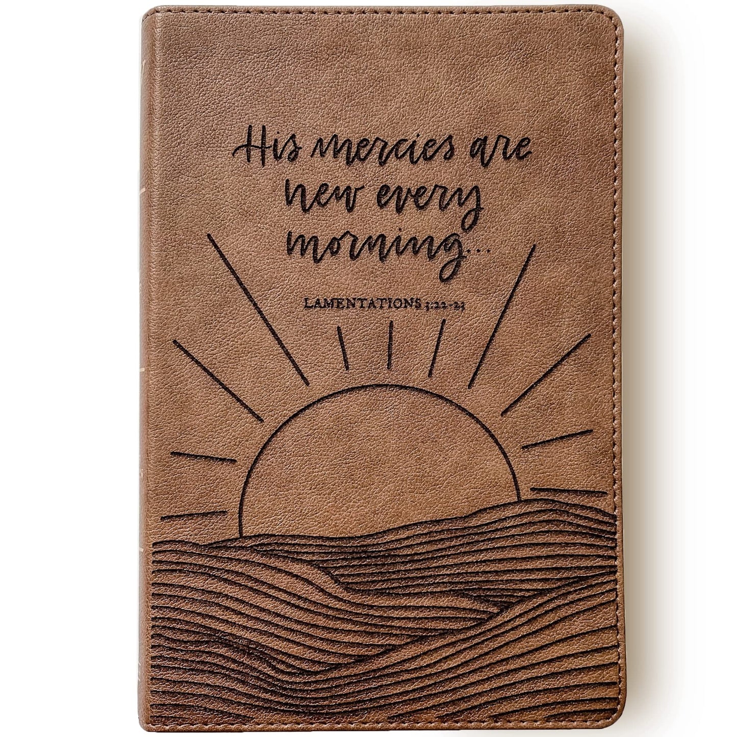 KJV Large Print Bible - His Mercies are New Every Morning - Personalized