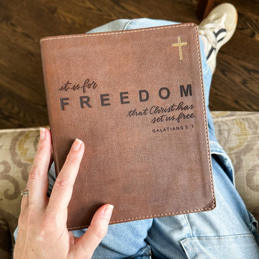 NIV Journaling Bible - FREEDOM - Personalized
