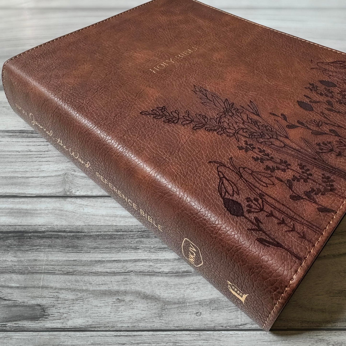 NKJV Journaling Bible - Wildflowers - Personalized