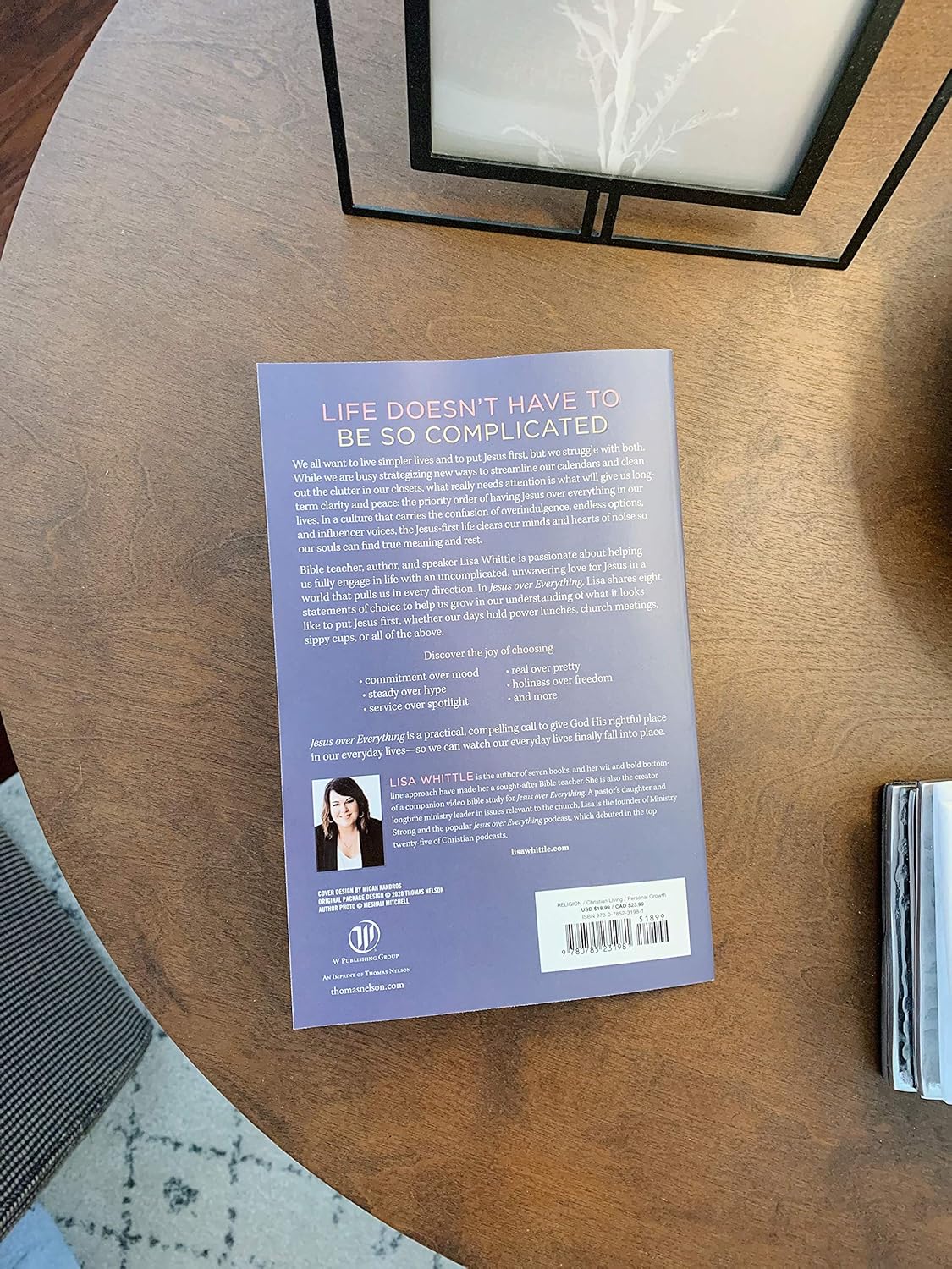 Jesus Over Everything by Lisa Whittle