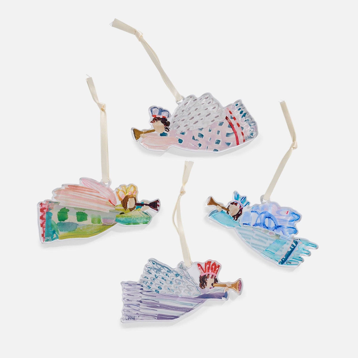 Heavenly Host Angel Ornaments