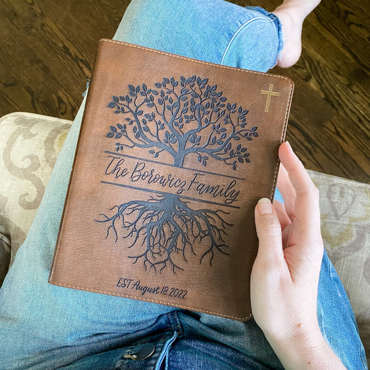NIV Journaling Bible - Family Tree - Personalized