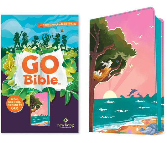 NLT GO Bible for Kids, Beach Sunrise