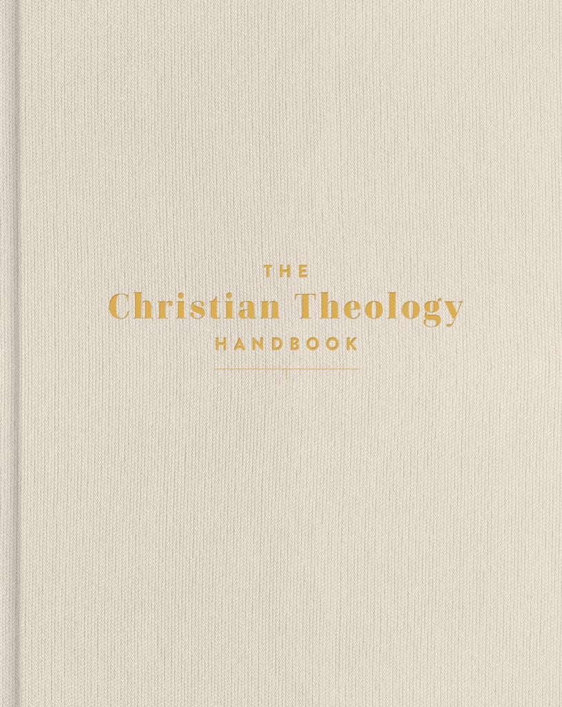 The Christian Theology Handbook, Cream Cloth Over Board