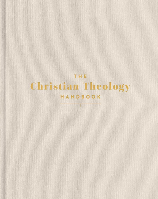 The Christian Theology Handbook, Cream Cloth Over Board