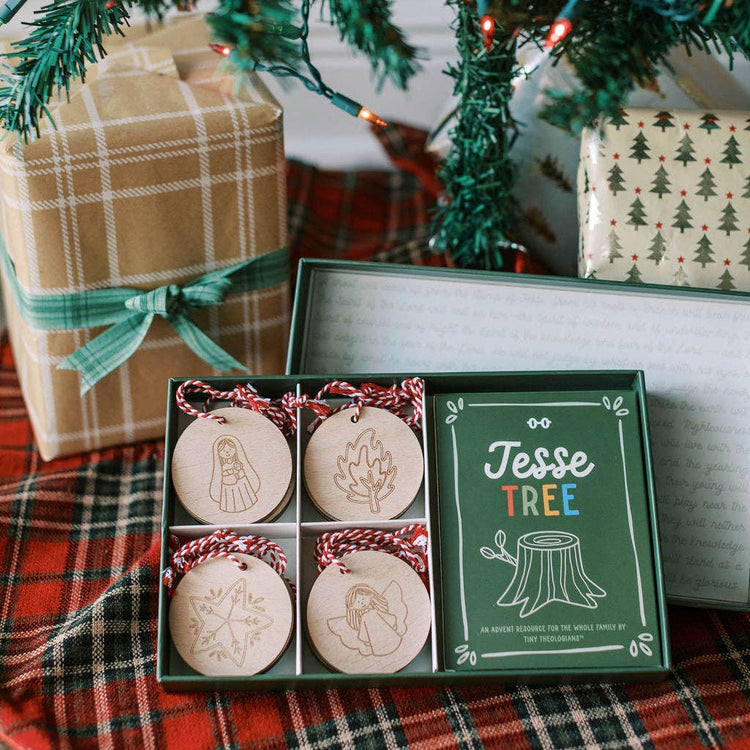 Jesse Tree Ornaments + Cards Set
