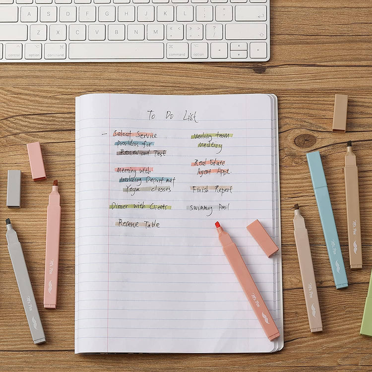 Mr. Pen Boho Highlighter Set