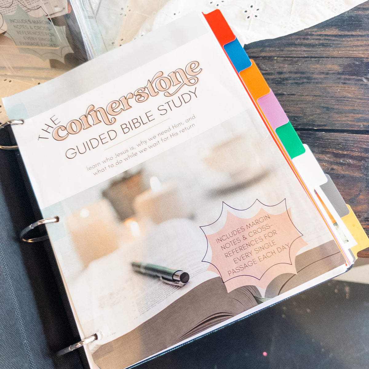 Build Your BInder - 6 Guided Studies + FREE 2" Binder