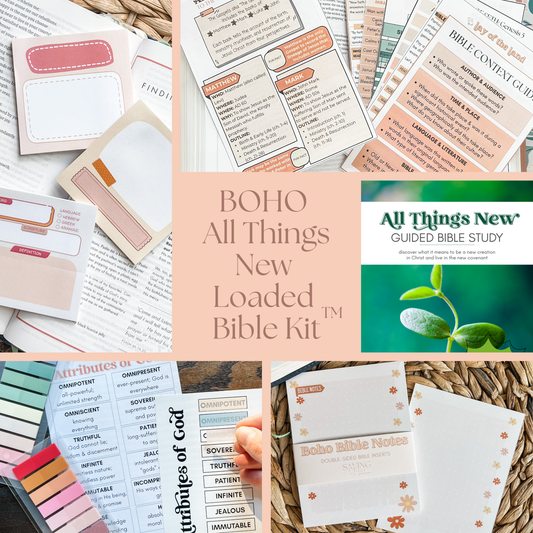 Boho All Things New Loaded Bible Kit™️