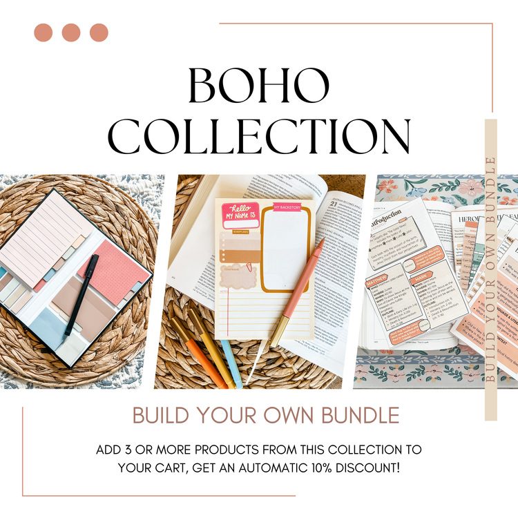 Boho Bible Inserts