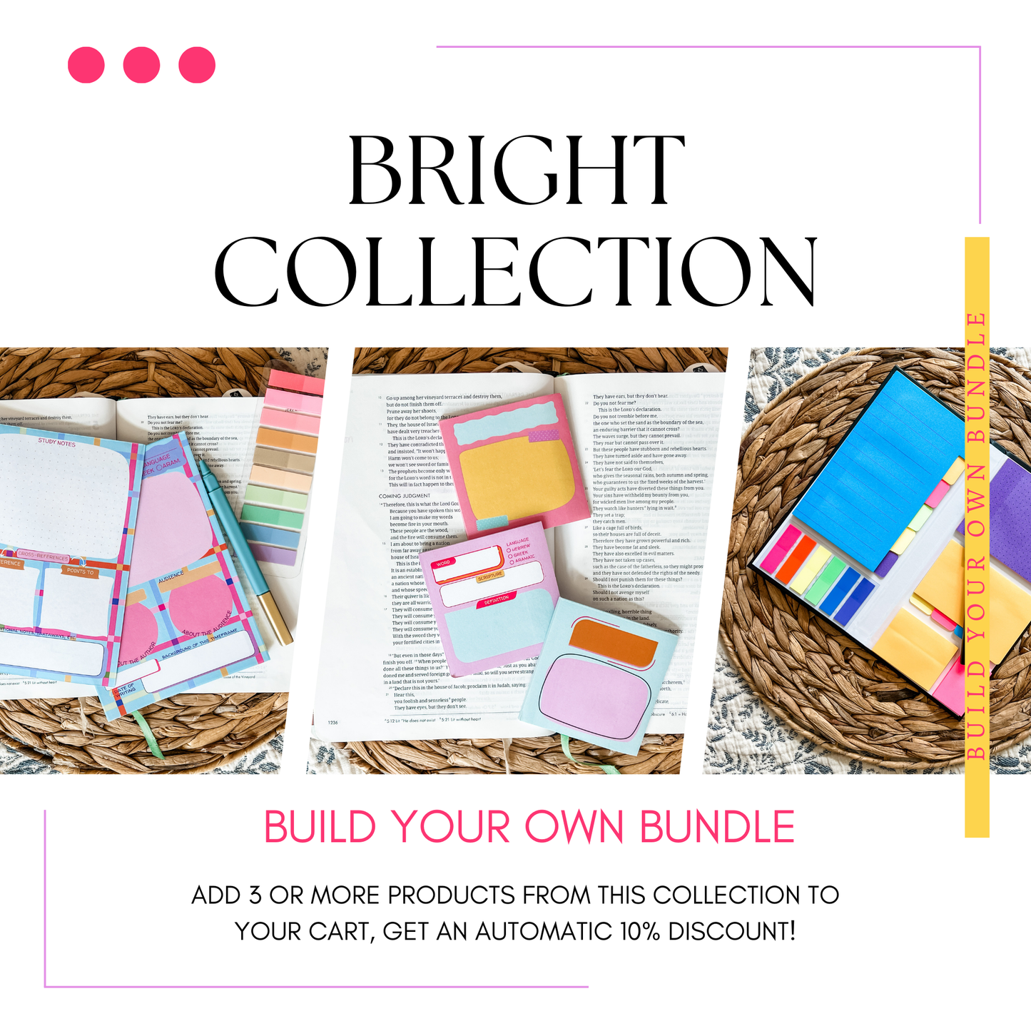 Bright Bible Inserts